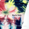 Polyester Knit Tie Dyed Jersey Embroidered Sequins Fabric